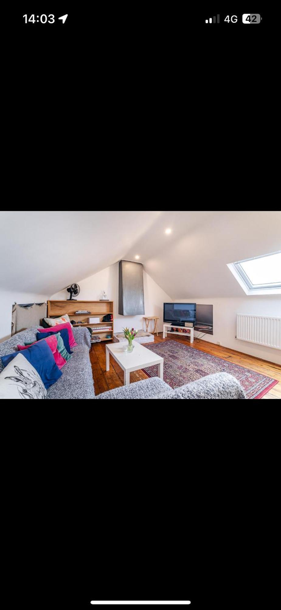 Sunny Roof Terrace 3 Bed Clapham Appartamento